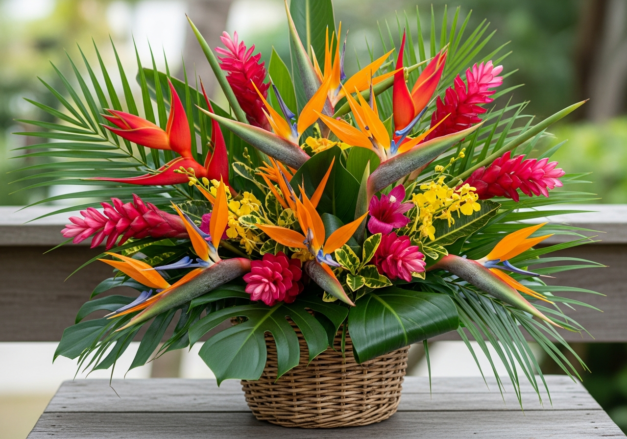 Тропическая корзина